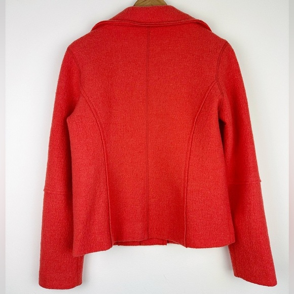 JG Hook Vintage Orange Wool Blazer Coat - Picture 8 of 10